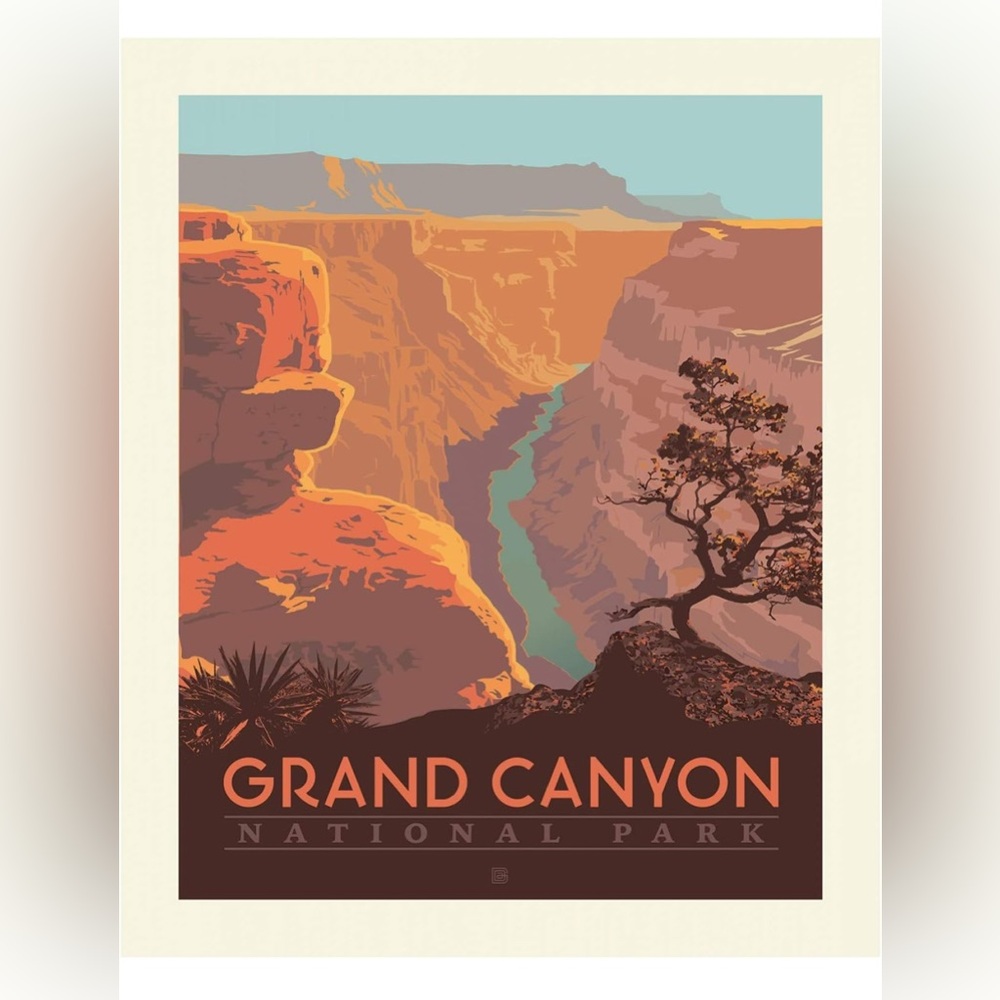 Grand Canyon National Park Fabric Panel - Riley Blake